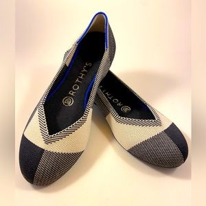 Rothy’s | Black White Cap Toe